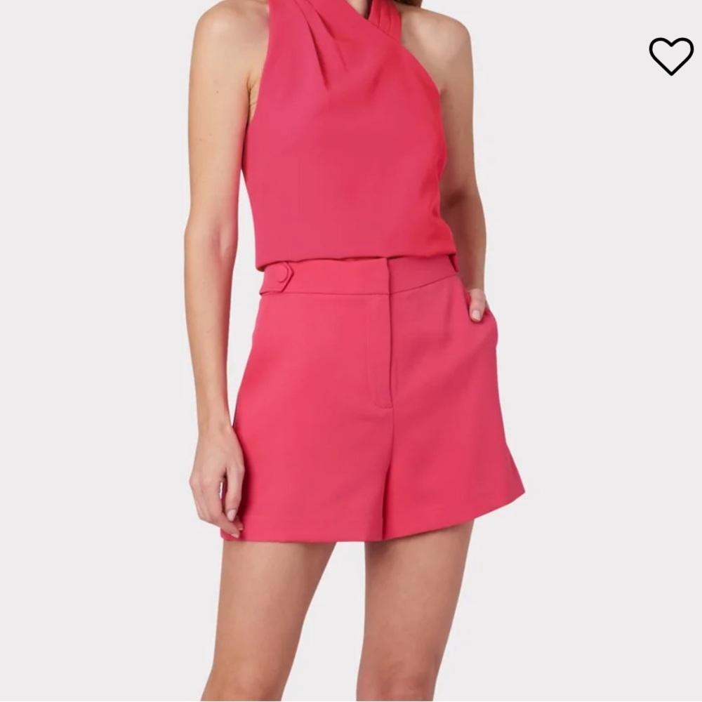 Milly Aria Cady Button Shorts size 2 - Picture 3 of 7